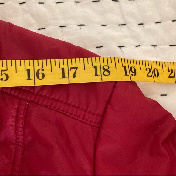Vintage red ski jacket size M - Picture 8 of 12